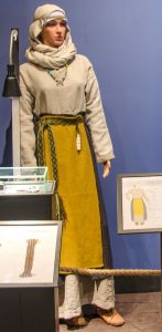 Western Slavic costume reconstruction from a museum