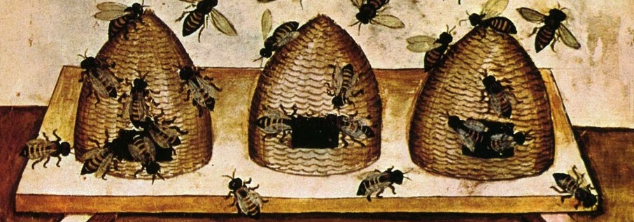 Medieval Bee Hand Towel