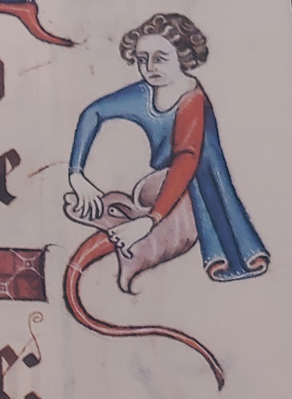 Luttrell detail folio 58r